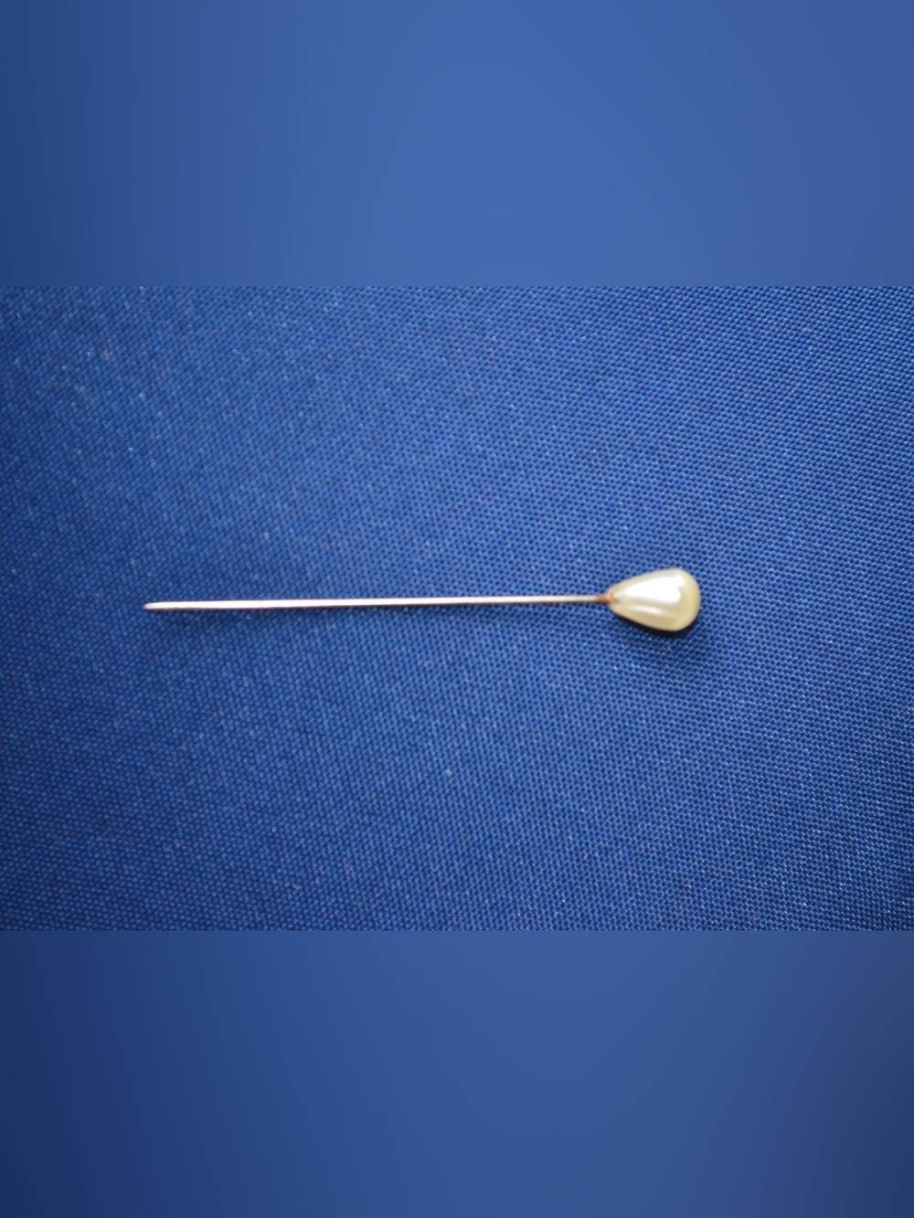 Pretty Vintage Hat Lapel Stick Pin freshwater pearl